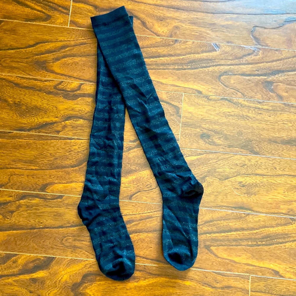 GUC over the knee sparkly socks